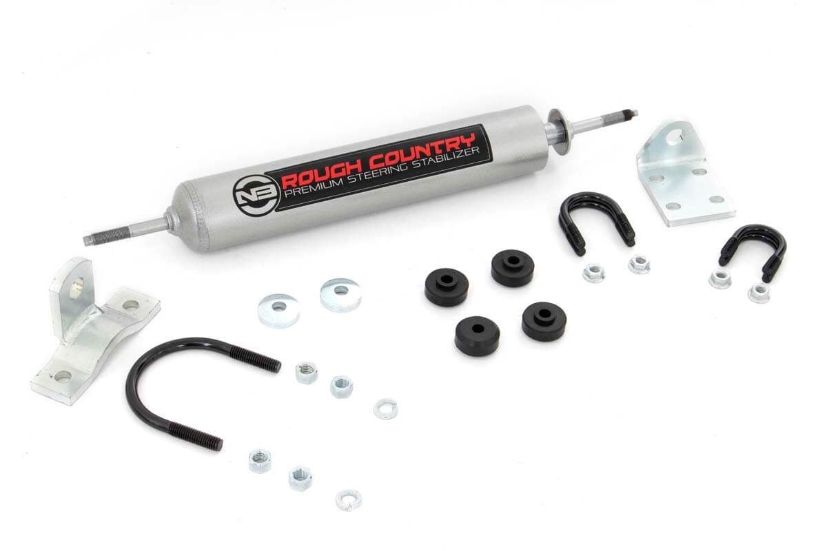 Jeep CJ7 Steering Stabilizer - Rough Country - N3 - '76-'86